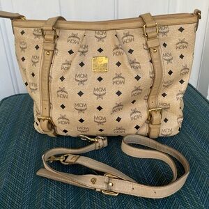 Authentic MCM tote/crossbody bag